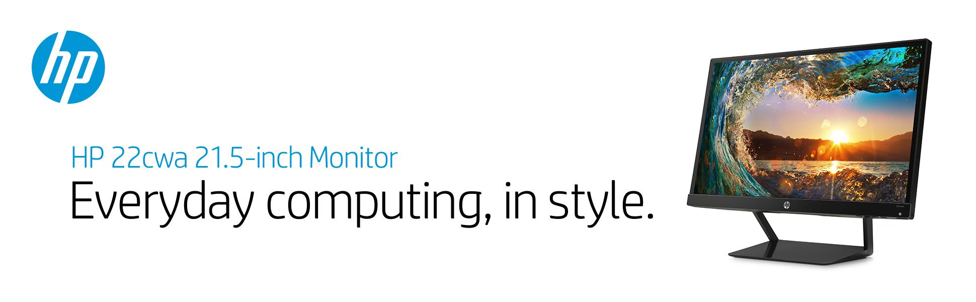 HP Pavilion 21.5Inch IPS LED HDMI VGA Monitor (22cwa)