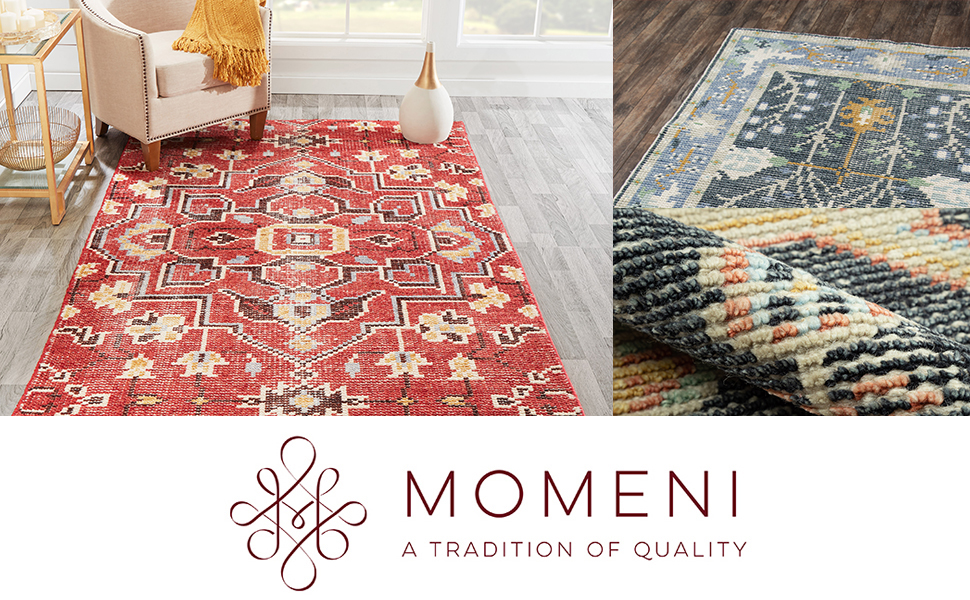 Momeni Ophelia Traditional Hand Knotted Multi Area Rug 2' X
