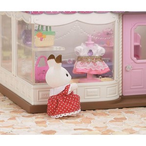 シルバニアファミリー - シルバニアファミリー　ドレスショップ Amazon.co.jp: シルバニアファミリー おみせやさん 【ドレス