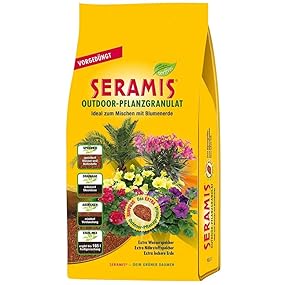 Seramis Ton-Granulat für alle Balkon- und Kübelpflanzen, Vorgedüngt ...