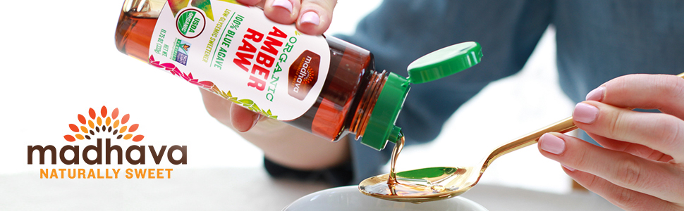 Organic Amber Raw 100% Blue Agave