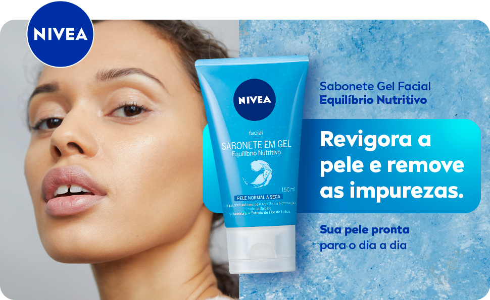 NIVEA Sabonete Gel Facial Equil&#237;brio Nutritivo