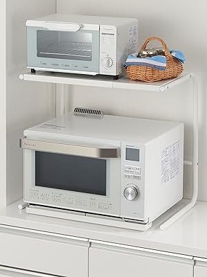 【特価セール】ベルカ レンジラック レンジ上ラック 高さ・幅伸縮タイプ フック・ レンジ上 ラック / レンジ上ラック高さ・幅伸縮タイプ RUR-TH