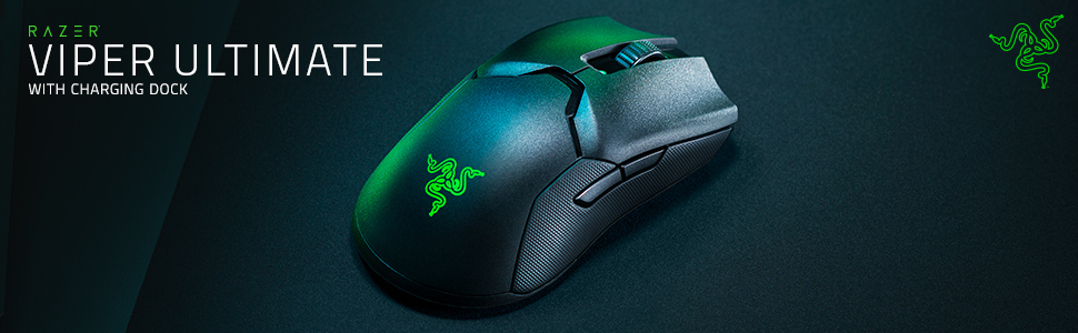 PC周辺機器 RAZER VIPER ULTIMATE With Charging Dock Razer Viper Ultimate & Mouse Dock - Myszki bezprzewodowe