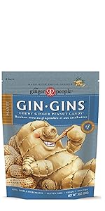 Gin Gins Peanut Ginger Chews