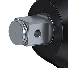 BOSCH GDS18V-770CN PROFACTOR™ 18V Connected-Ready 3/4 In. Impact Wrench with Friction Ring and Thru-Hole (Bare Tool) image