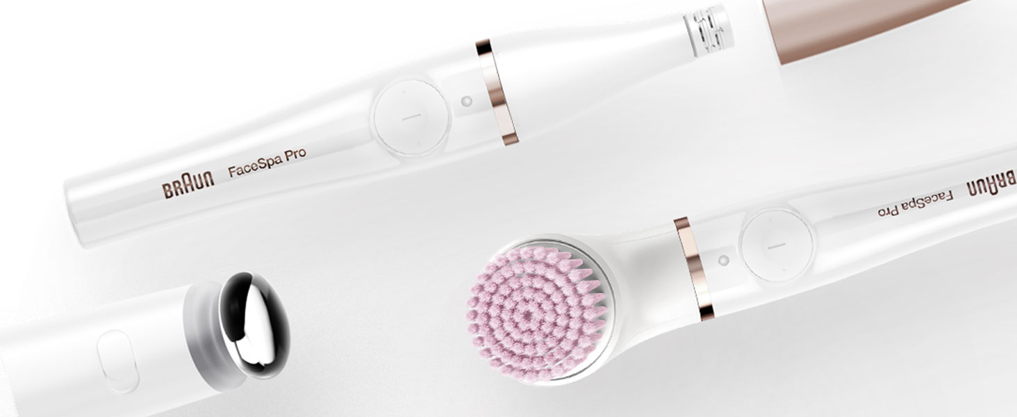 Braun FaceSpa Pro 912 Face Epilator 3in1 Facial Epilation Cleansing