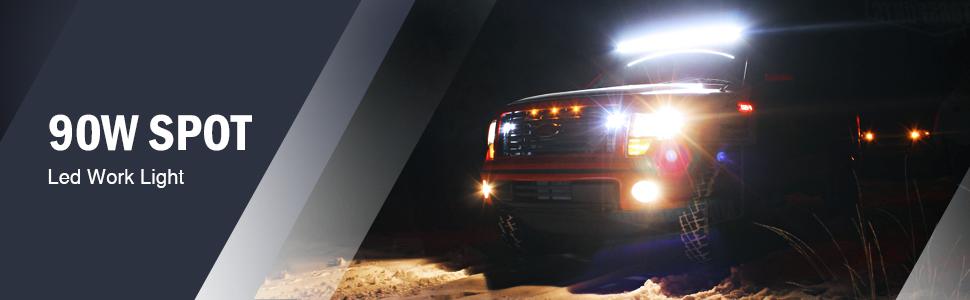 High Performance 90W LED work lights