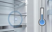 Combina frigorifica Bosch, 337L, Clasa C, LowFrost, VitaFresh, LED Lighting, FreshSense, Super Cooling, Easy Access, Seria 6, KGE39AICA 6 8045ec8e 09c2 4005 9e80 ee2b1ae9bac8. SL220