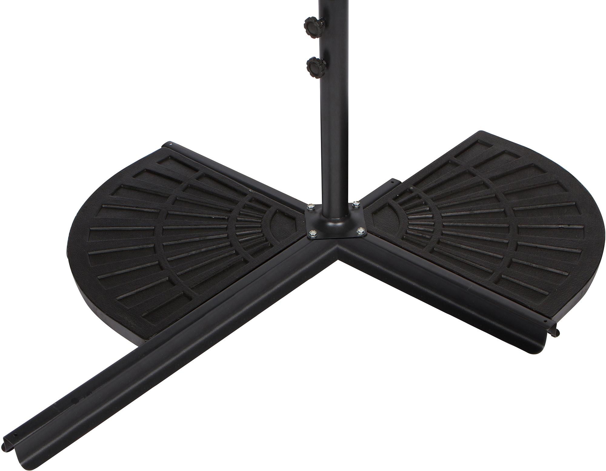 Resin Umbrella Base Weights for Offset Umbrella 26lbs each by Trademark