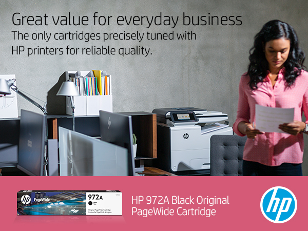 972X 972A color tri-color black xl combo pack hp ink cartridges cartridge printer Hewlett Packard