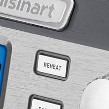 steamer reheat button cuisinart digital