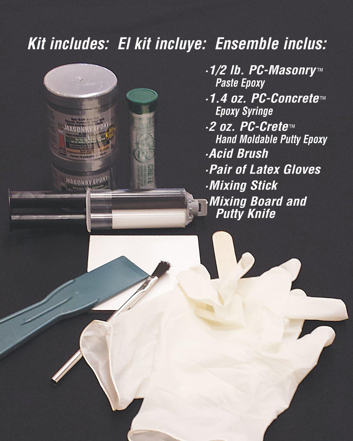 PC Products 80719 Concrete and Masonry Repair Kit: Amazon ...