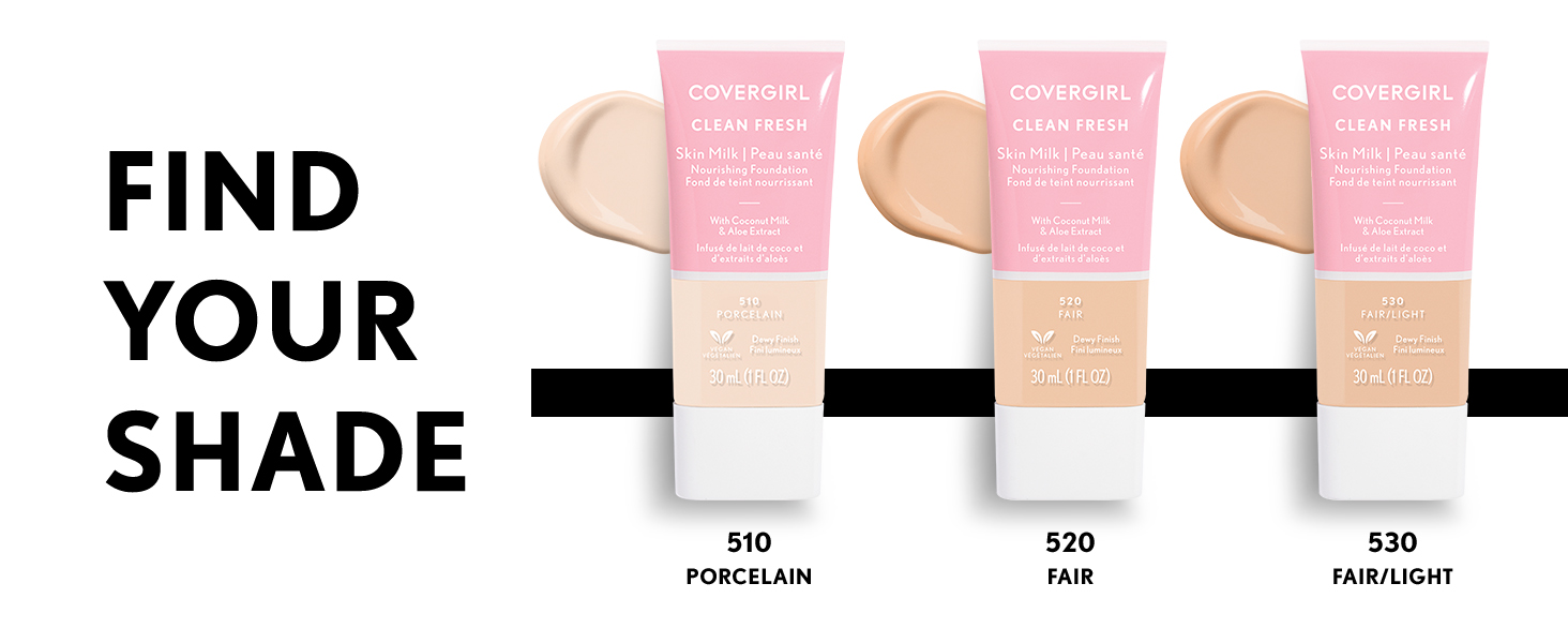 Find Your Shade - Porcelain, Fair, Fair/Light