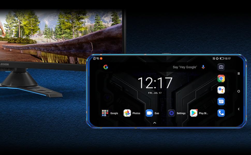 Lenovo Legion Phone Duel Smartphone Gaming, Display 6,65” Full HD