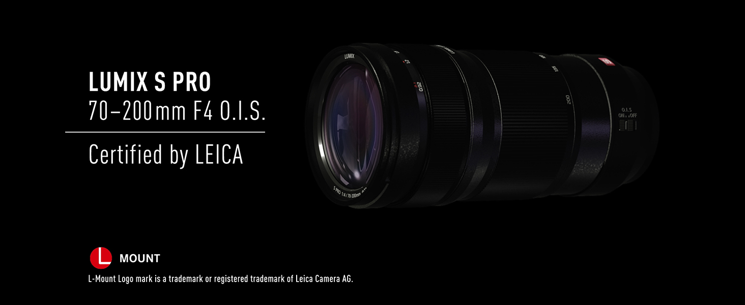 Amazon.com : Panasonic LUMIX S PRO 70-200mm F4 Telephoto