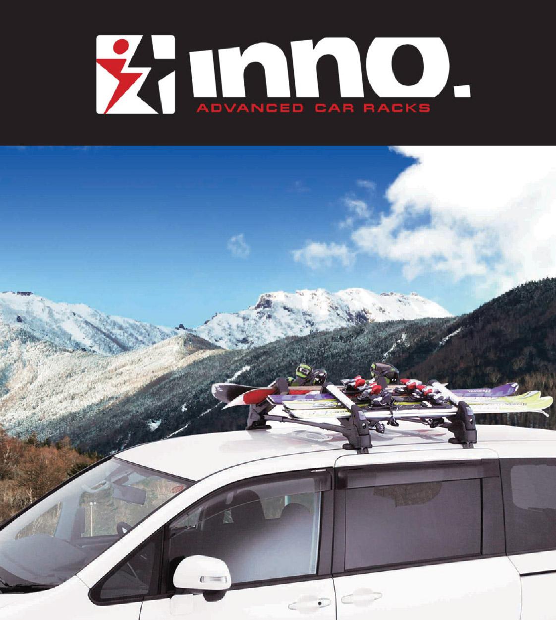 INNO INA450 Easy Mount Dual Kayak Carrier with Universal