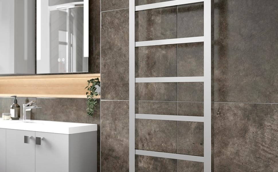 Hudson Reed HL335 - Toallero con panel plano (1213 x 500 mm ...