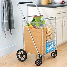 utility cart shopping cart storage organization