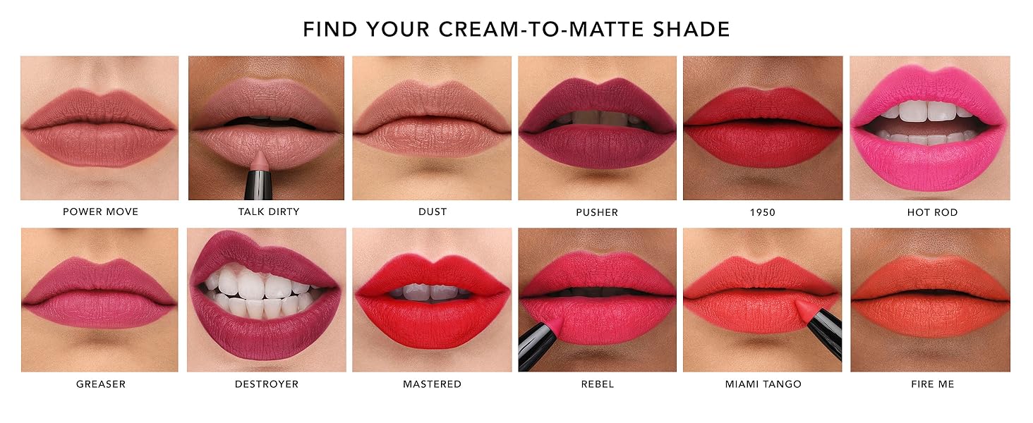 haus labs, lady gaga, le monster matte, lip crayon, matte lip crayons, lipstick, red lip stick, lips