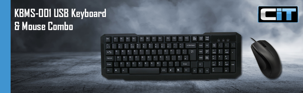 KBMS-001 Keyboard & Mouse Combo