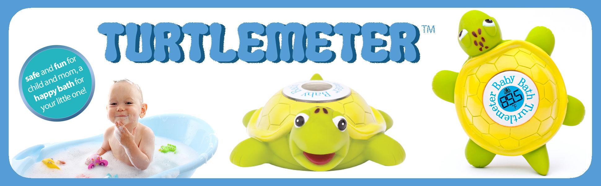 Ozeri Turtlemeter The Baby Bath Floating Turtle Toy and