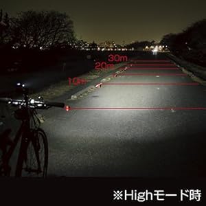 Amazon | GENTOS(ジェントス) バイクライト USB充電式 【明るさ