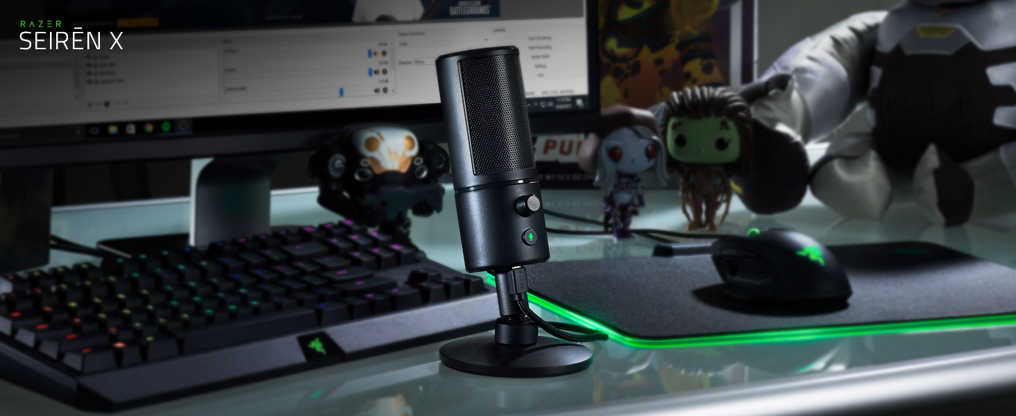 美品RAZERSirenX（レイザーサイレンエックス） Amazon.com: Razer Seiren X USB Streaming Microphone