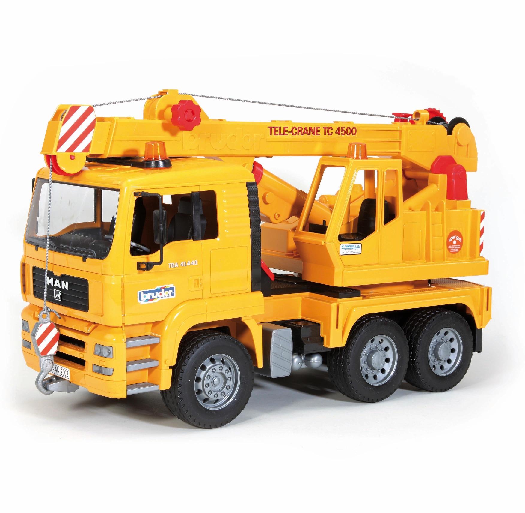 Bruder 02754 MAN Crane Truck, Vehicles, Trains & RemoteControl