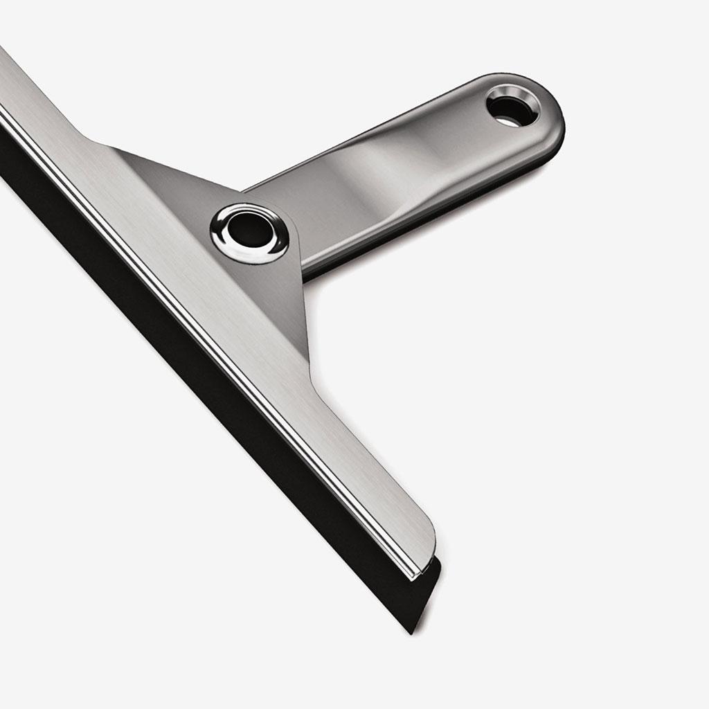 simplehuman Foldaway Shower Squeegee, DieCast Zinc and