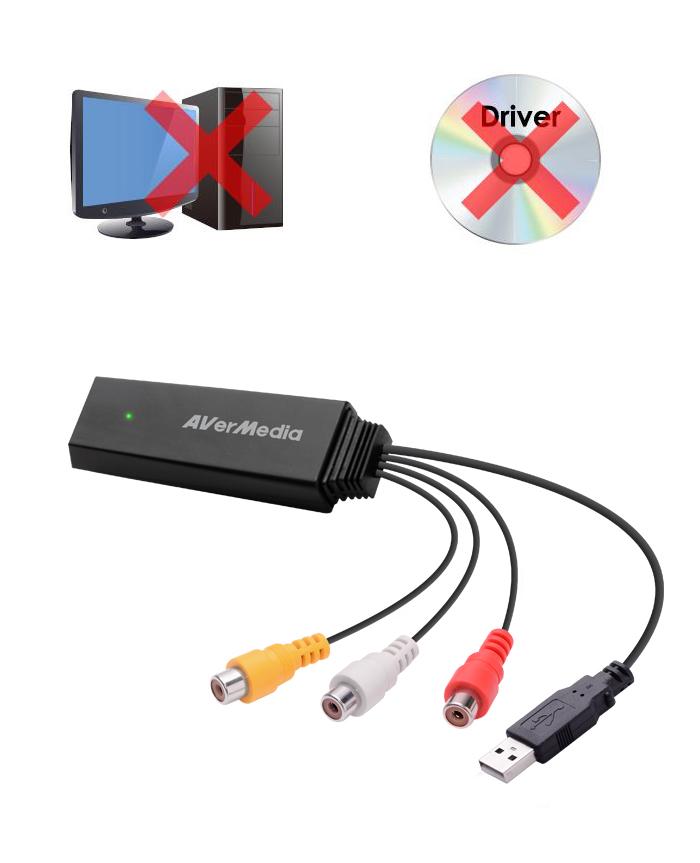 AVerMedia Video Adapter, Composite / RCA / AV to HDMI Output (ET111