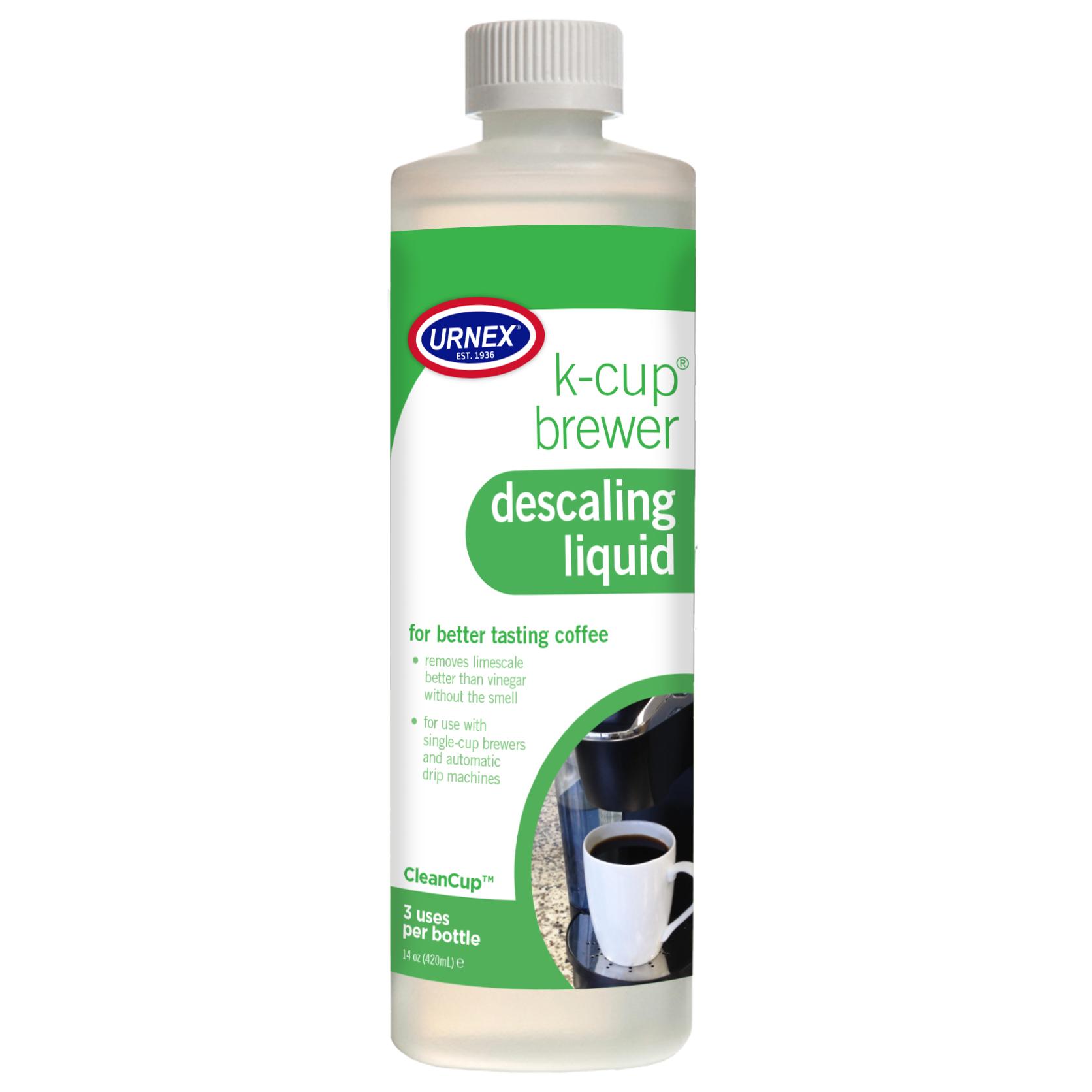 Urnex KCup Coffee Maker Descaler and Cleaner (3 Uses Per