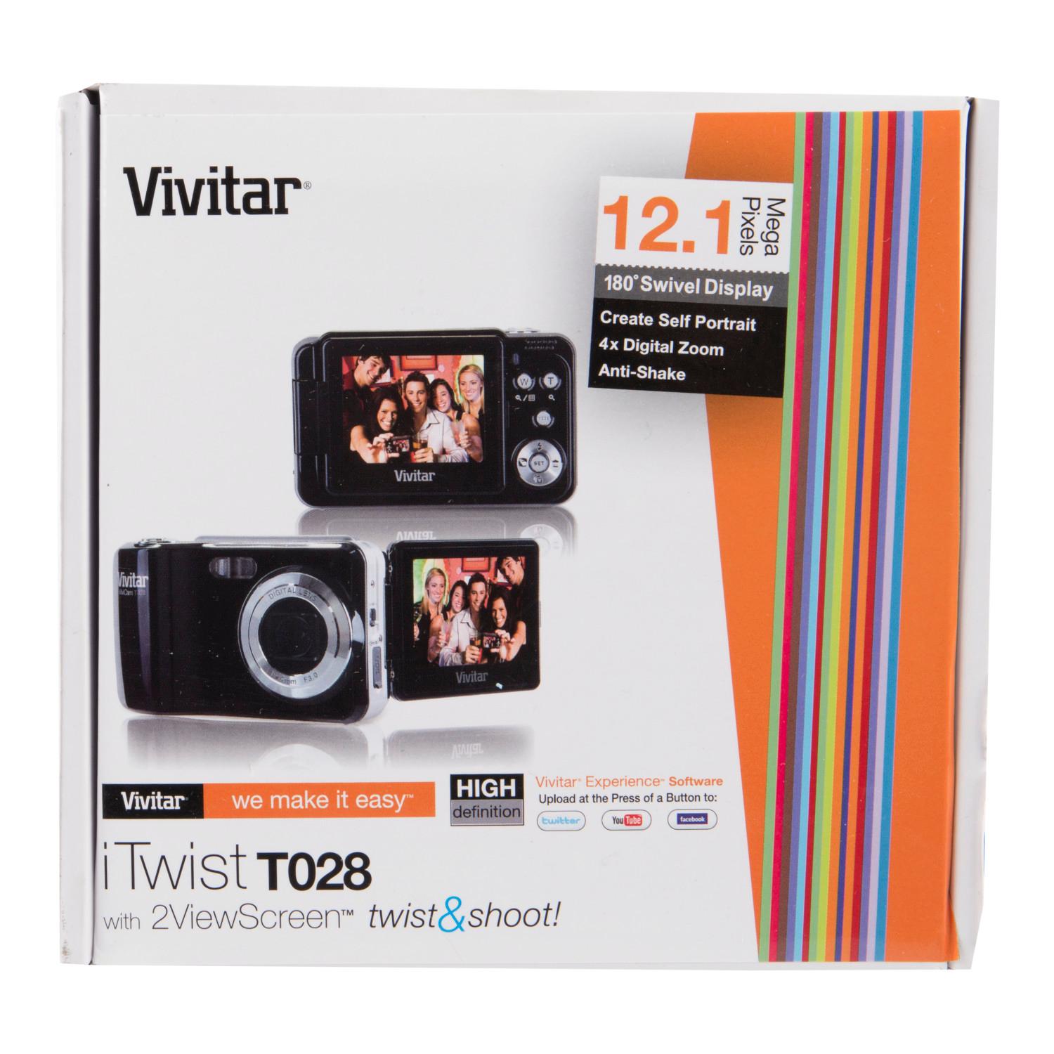 Vivitar 20.1 MP Digital Camera with 1.8" LCD, Colors and