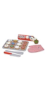 melissa & doug bake & decorate cupcake set