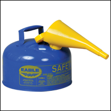funnel easy to use pour fill blue