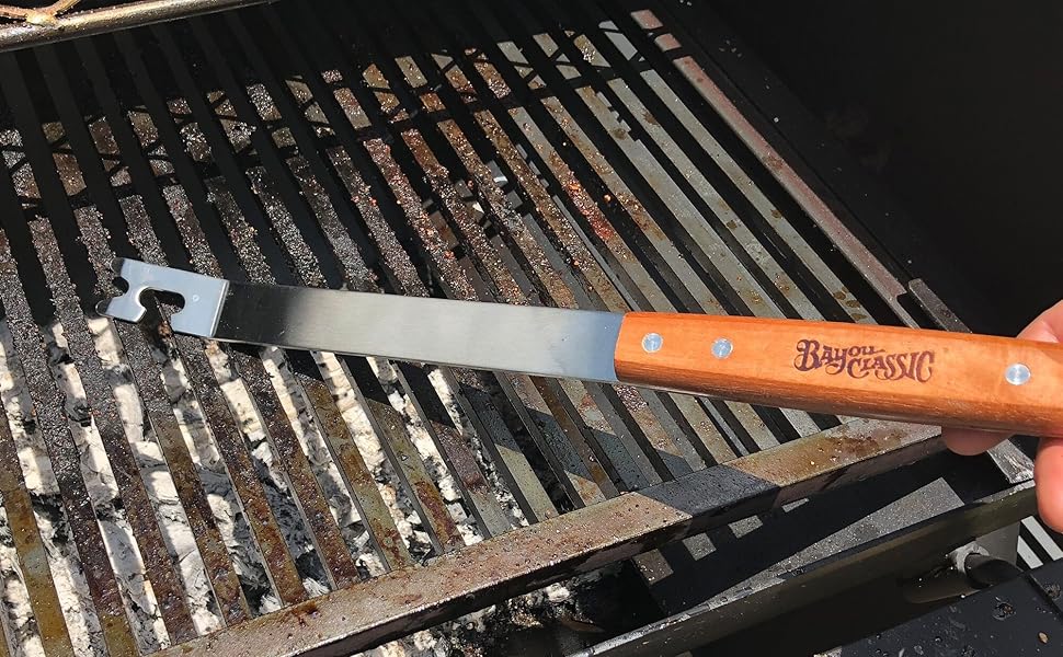 Bayou Classic 500704 Stainless Grill Tool Features