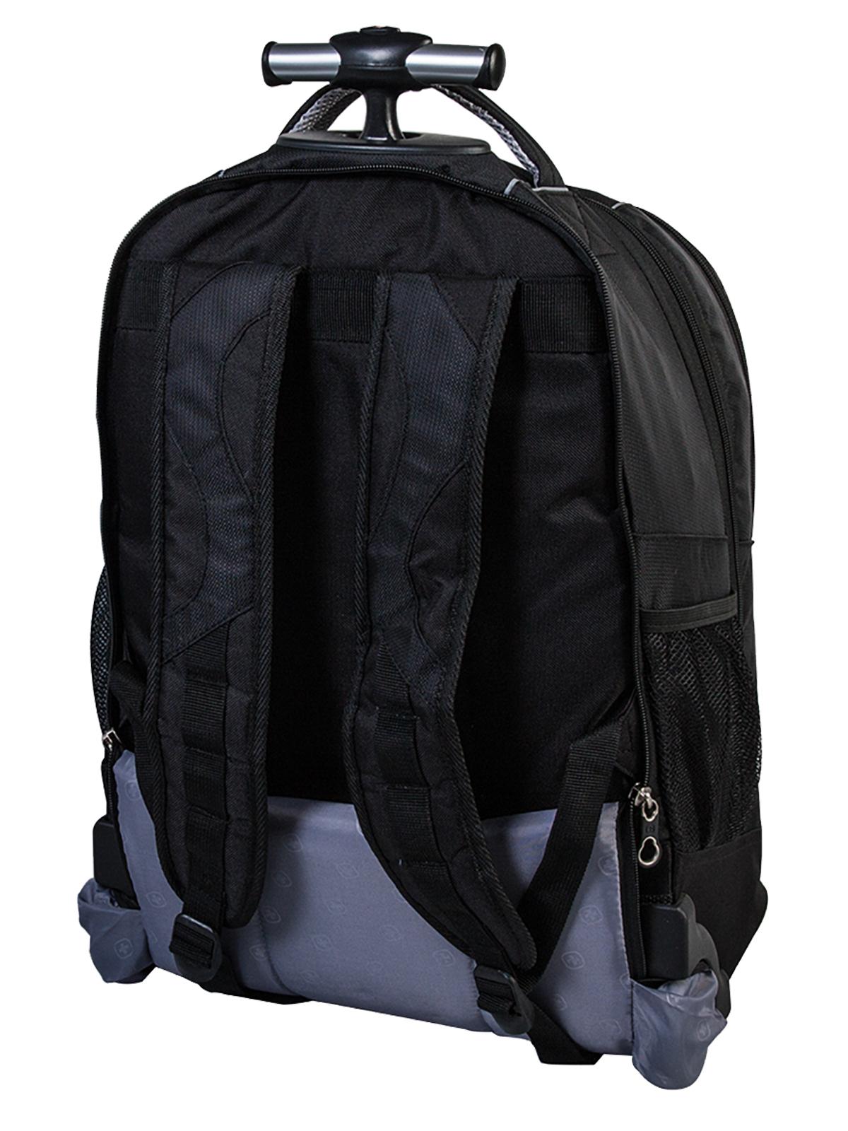 Swiss Gear International CarryOn size Wheeled Laptop Backpack Holds