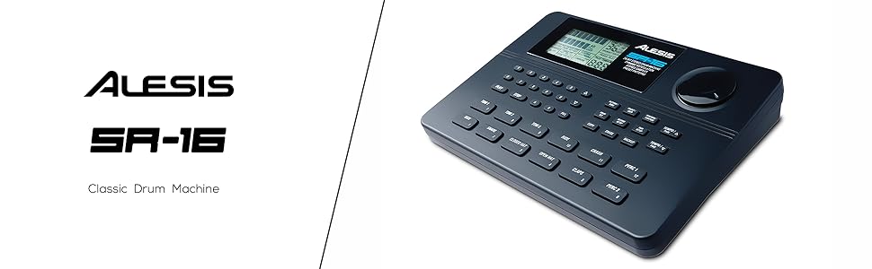 ALESIS / SR-16 ドラムマシン　リズムマシン　24bit版 Alesis SR-16 - Studio-Grade Standalone Classic Drum Machine