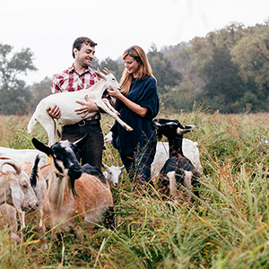 eileen, james, ray. goats, family, farm, little, seed, natural, organic, sustainable