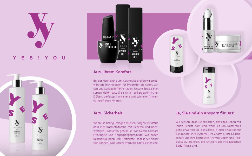  YES!YOU Hand Cream Sweet Love, 30 ml