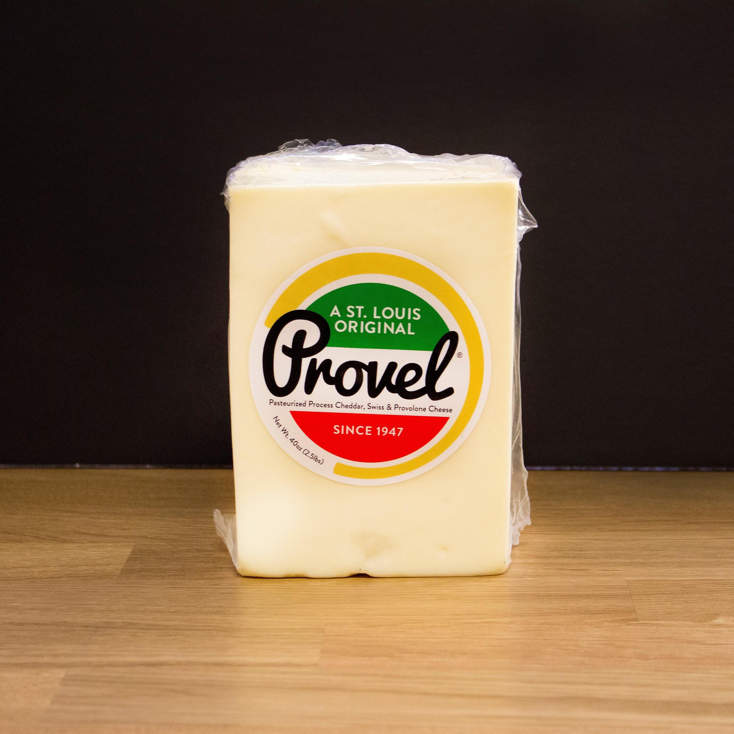 Provel Cheese Snack Sticks and 2.5 lb. Half Loaf Provel