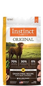 instinct dog food lamb