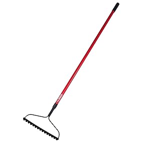 14-Tine Level Head Rake with Fiberglass Handle - Bully Tools, Inc.