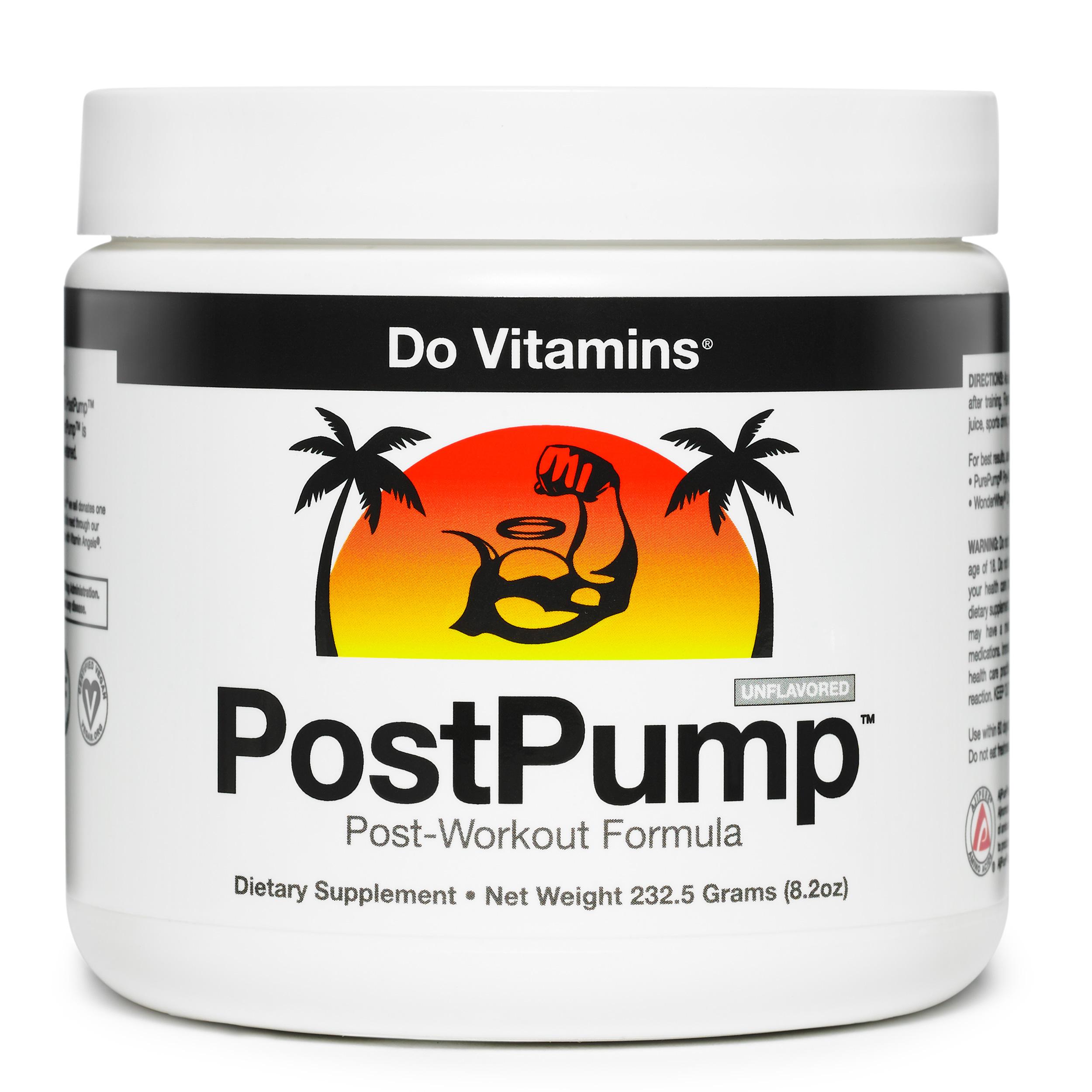 Do Vitamins PostPump Clean Post Workout