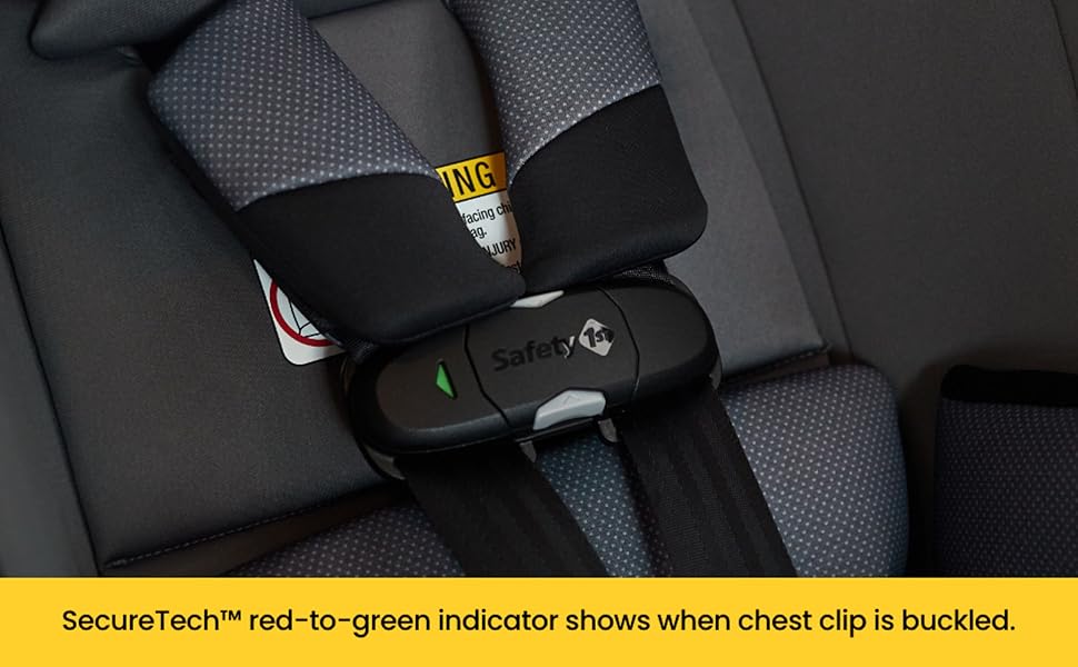 Safety 1st Everslim DLX AllinOne Convertible Car Seat, 4