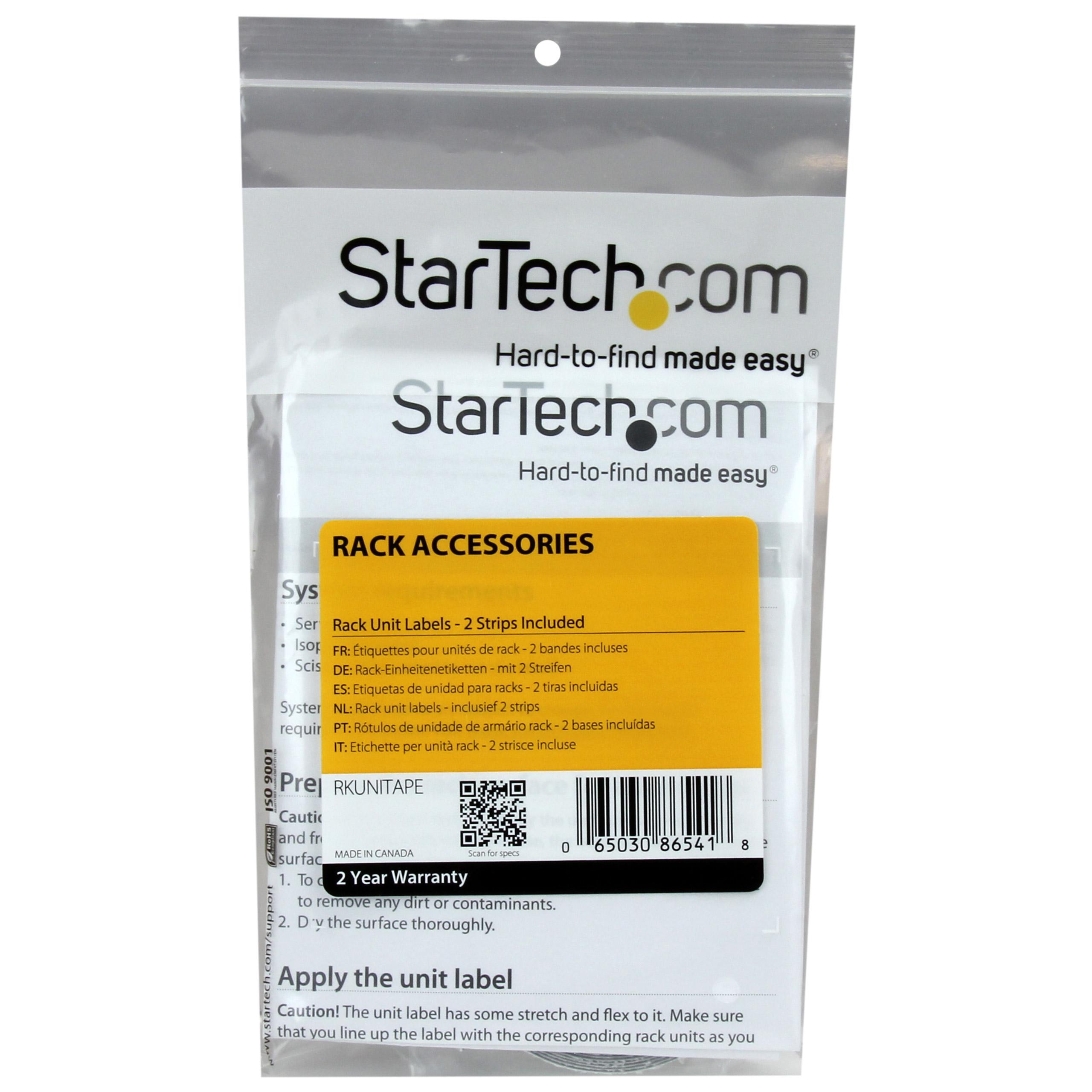 Rack Unit Labels Server Rack Unit Alignment