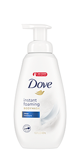 Dove Shower Foam Deep Moisture Foaming Body Wash