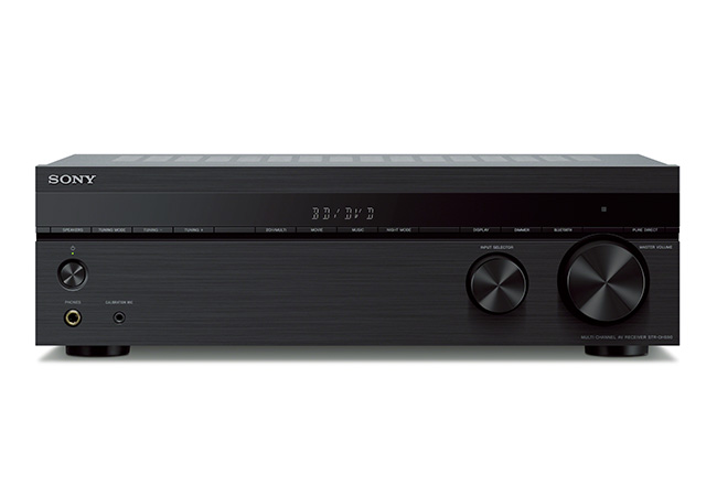 Sony STRDH590 5.2 Channel Surround Sound Home Theater Receiver: 4K HDR AV Receiver with Bluetooth,Black