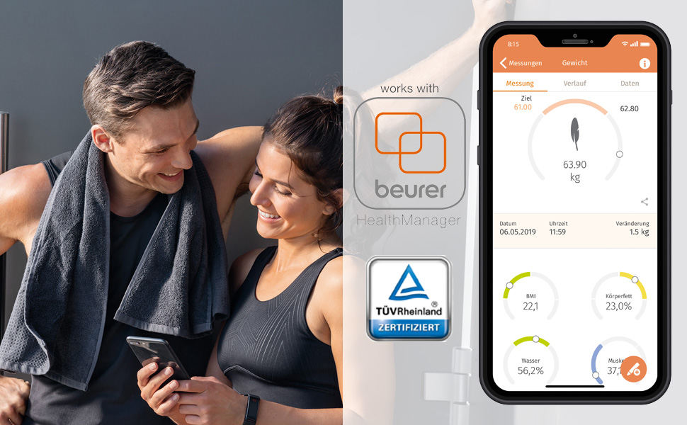 Mua Beurer BF 1000 SuperPrecision Diagnostic Scale, Precise Personal