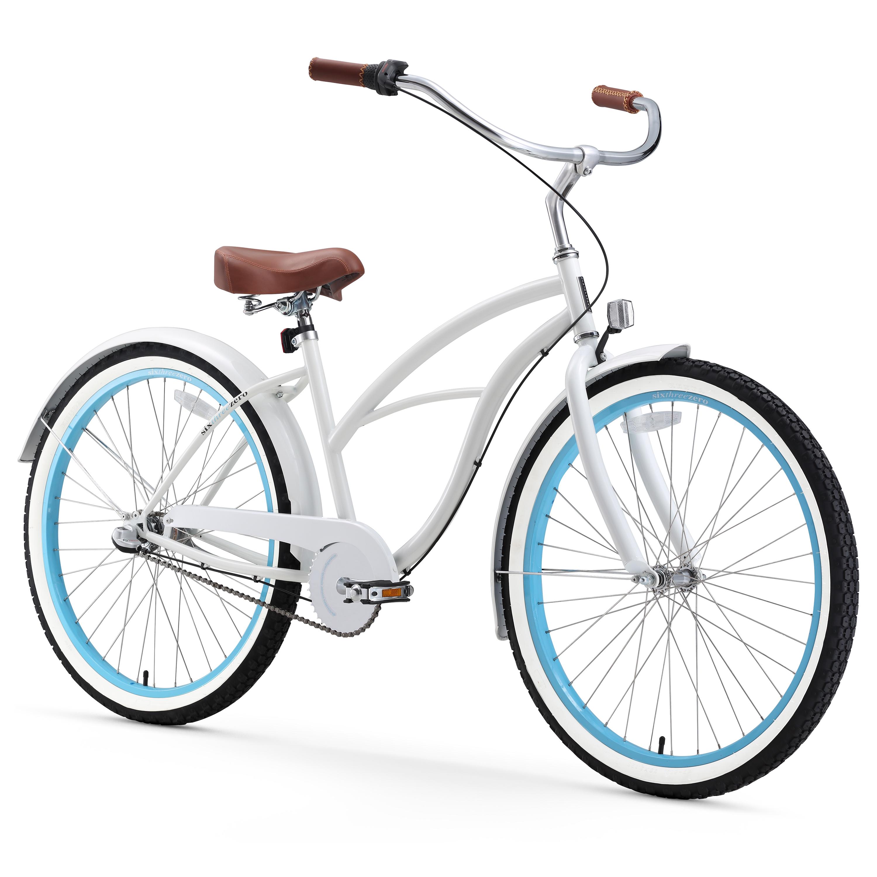 sixthreezero Women's 3Speed 26Inch Beach Cruiser Bicycle